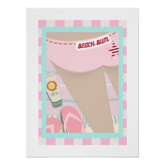 ビーチバ縁どム2ポスター ポスター (正面)