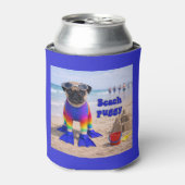 ビーチパグ 缶クーラー (缶正面)