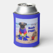 ビーチパグ 缶クーラー (缶裏面)