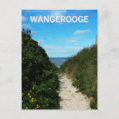 ビーチパス、砂丘、Wangerooge、東フリジア ポストカード (正面)