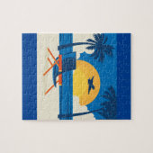 ビーチパラダイスアンドパームツリーズ ジグソーパズル (横)