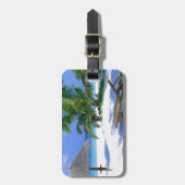 ビーチパラダイスバケーション ラゲッジタグ (正面縦)
