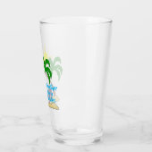ビーチパラダイス / ヤシの木 グラス タンブラー (左)