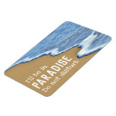 ビーチパラダイス、邪魔しない マグネット (左側)