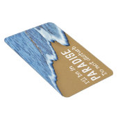 ビーチパラダイス、邪魔しない マグネット (右側)