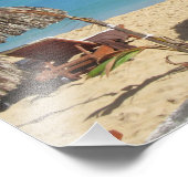 ビーチパラパス フォトプリント            (角)