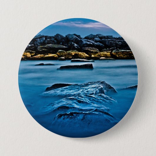 ビーチパークブレークウォール4 缶バッジ (正面)