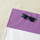 ビーチパーソナライズされたタオル – ラベンダータ航海のオル ビーチタオル (インサイチュ)