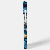 ビーチパーソナライズされたテーマiPhoneケース – 名前をカスタムする Case-Mate iPhoneケース (裏面 / 左)