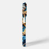 ビーチパーソナライズされたテーマiPhoneケース – 名前をカスタムする Case-Mate iPhoneケース (裏面 / 右)