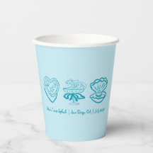 ビーチパーソナライズされたバチェロレッテデコールカップ