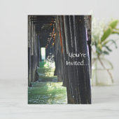 ビーチパーティの招待状 招待状 (スタンド正面)