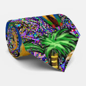 ビーチパーティーのインコ ネクタイ (ロール)