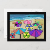 ビーチパーティーはがき ポストカード (正面/裏面)