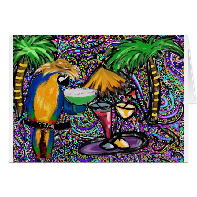 ビーチパーティーオウム (正面横)