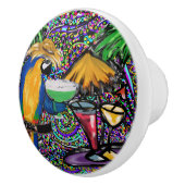 ビーチパーティーオウム セラミックノブ (右)