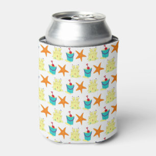 ビーチパーティーサンドキャッスルヒトデ砂バケツ 缶クーラー