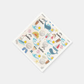 ビーチパーティーナプキン スタンダードカクテルナプキン (角)