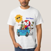 ビーチパーティーファミリー懇親会 Tシャツ (正面)