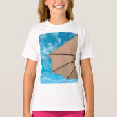 ビーチパーティーブルースサン海の傘ポップ・アートの色 Tシャツ (正面)