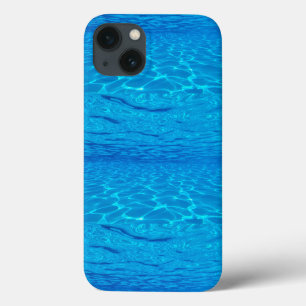 ビーチパーティーブルースサン海ウォーターポップ・アートのプールカラー iPhone 13ケース