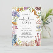 ビーチパーティーリハーサル招待状 招待状 (スタンド正面)