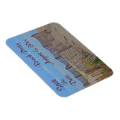 ビーチパーティー保存日付 マグネット (右側)