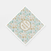 ビーチパーティー紙ナプキンズスタンダードルンチョン スタンダードランチョンナプキン (角)