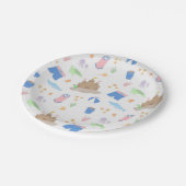 ビーチパーティー紙プレート ペーパープレート (アングル)