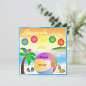 ビーチパーティー サンキューカード (スタンド正面)