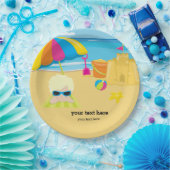 ビーチパーティー ペーパープレート (パーティー)