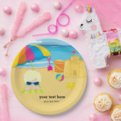 ビーチパーティー ペーパープレート (パーティー)