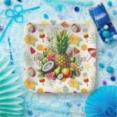 ビーチパーティー ペーパープレート (パーティー)