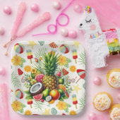 ビーチパーティー ペーパープレート (パーティー)