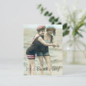 ビーチパーティー 招待状 (スタンド正面)