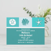 ビーチパーティー 招待状 (スタンド正面)