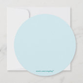 ビーチパーティー 招待状 (裏面)