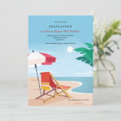 ビーチパーティー 招待状 (スタンド正面)