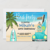 ビーチパーティー、10代の誕生日、SWIMパーティー (正面)