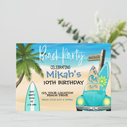 ビーチパーティー、10代の誕生日、SWIMパーティー (スタンド正面)