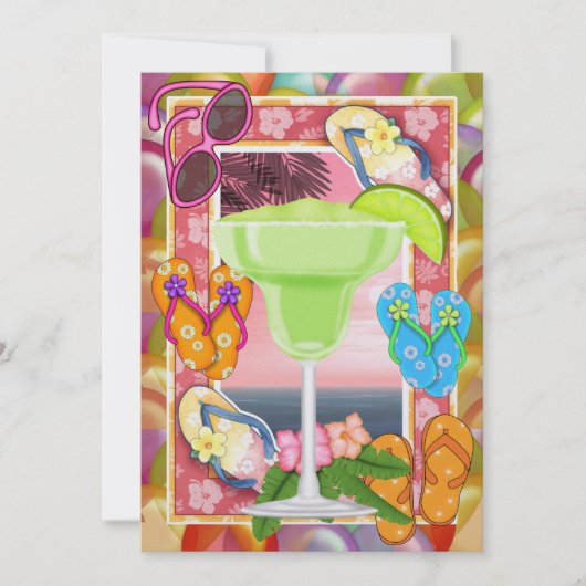 ビーチパーティー- SRF 招待状 (正面)