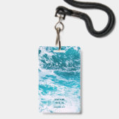 ビーチパーティーVIPオールアクセスサマーパーティー バッジ (ストラップ付き裏面)