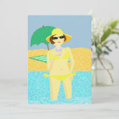 ビーチパーティ 招待状 (スタンド正面)