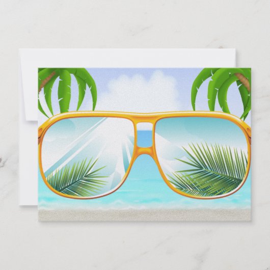 ビーチパーティ - SRF 招待状 (正面)