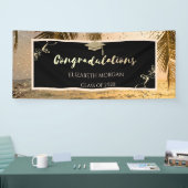 ビーチパームグリッター院長キャップ、紙吹雪 横断幕 (トレードショー)