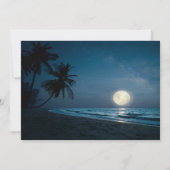 ビーチパームズサンセットリタイアメントパーティー 招待状 (裏面)