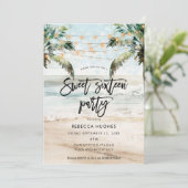 ビーチパームズトロピカルスイート16招待 招待状 (スタンド正面)