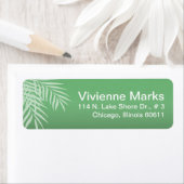 ビーチパームツリーシルエット | jade ラベル (インサイチュ)