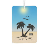 ビーチパームツリーズサニー カーエアーフレッシュナー (裏面)