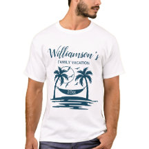 ビーチパームツリーハンモックファミリーバケーション